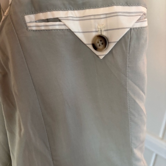 NWT The Tessie Blazer by Maeve: Linen Edition Powdered Sage - Picture 8 of 10